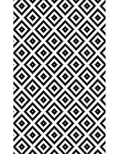 Mani Textile Tapis Carreaux Noir/Blanc 120x180cm - Auto & Moto Amazon France à 44.21€