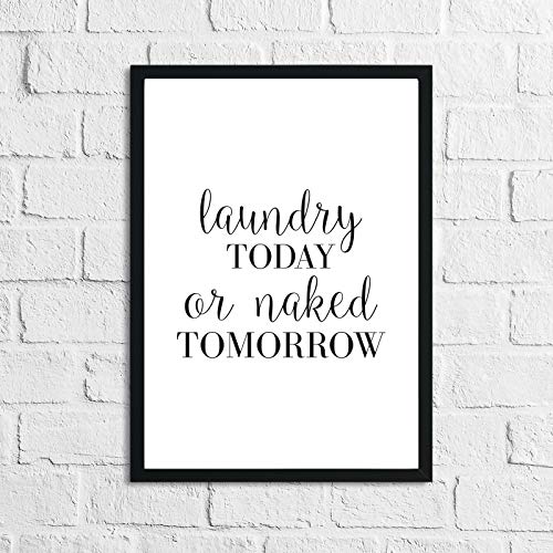 LS Bright Design Laundry Room Wall UNFRAMED Prints Posters... - High-Tech & Électronique Amazon Royaume-Uni à 1.95€