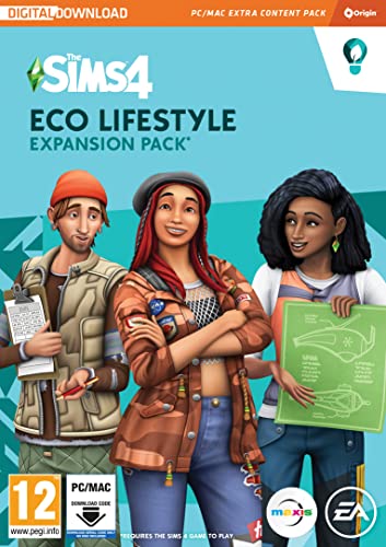 The Sims 4 Eco Lifestyle (EP9)| Expansion Pack | PC/Mac |... - High-Tech & Électronique Amazon Royaume-Uni à 13.99€