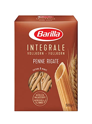 Barilla Integrale Penne Rigate Pasta 500g | Bewusste Ernä... - Épicerie en promo à 1.69€