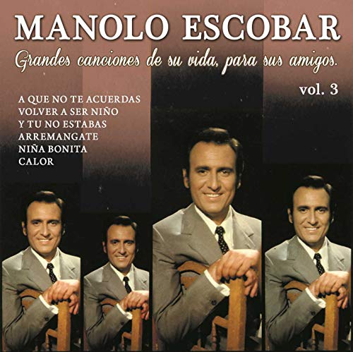 Manolo Escobar - Grandes Canciones De Su Vida, Para Sus... - Musique & Instruments Amazon Allemagne à 9.50€