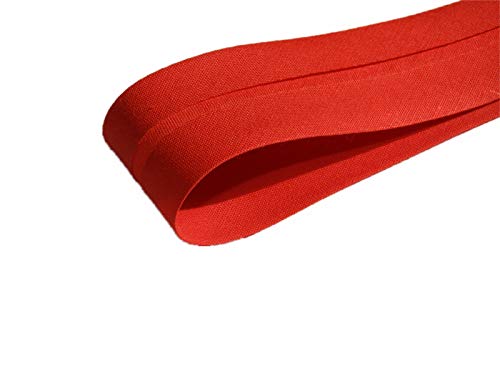 Biais Uni ROUGE 30 mm x 1,50 mètres - Ruban Accessoires de... - Bricolage & Outils Amazon France à 1.60€