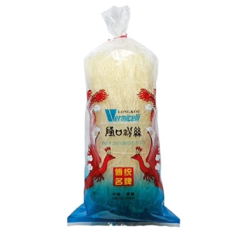 GLASS NOODLES VERMICELLI DI FAGIOLO MUNGO LONGKOU DING XI... - Épicerie Amazon Italie à 2.59€