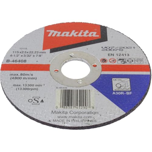 Makita B-46408 Trennscheibe Stahl 115 x 2,5 mm, 1 Stück... - DIY & Tools Amazon Germany à 1.19€