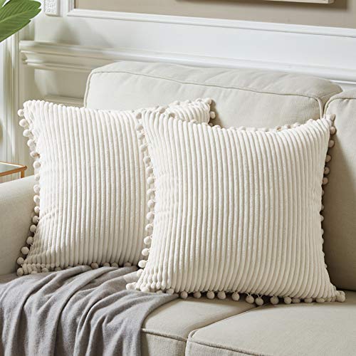 Fancy Homi Pack of 2 Boho Decorative Throw Pillow Covers... - Home & Kitchen Amazon UK à 11.90€