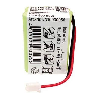 ESYLUX Batería SLDBATTERYNiCd800mAh x 7.20V 800mAh - Sports & Fitness Amazon Espagne à 21.16€