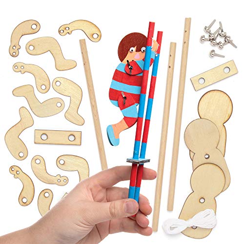 Baker Ross AX121 Kits de marionnettes acrobates en bois... - Jouets & Jeux Amazon France à 7.99€