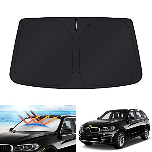 KUST Pare-Soleil Pliable pour BMW X5 SUV 2014 2015 2016... - Auto & Motorcycle Amazon France à 11.62€