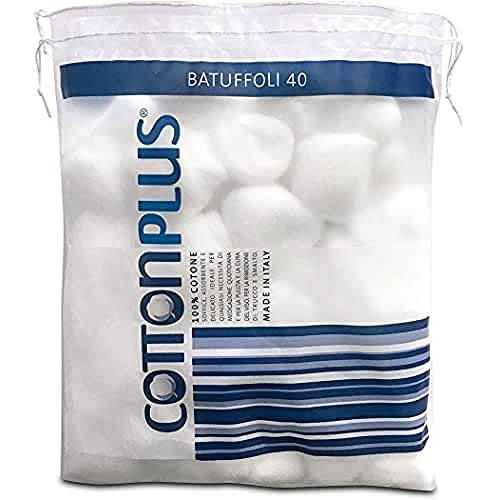 Cotton Plus BATUFFOLI 40 pz. - LINEA MEDICALE | 100% PURO... - Sports & Fitness en promo à 1.35€