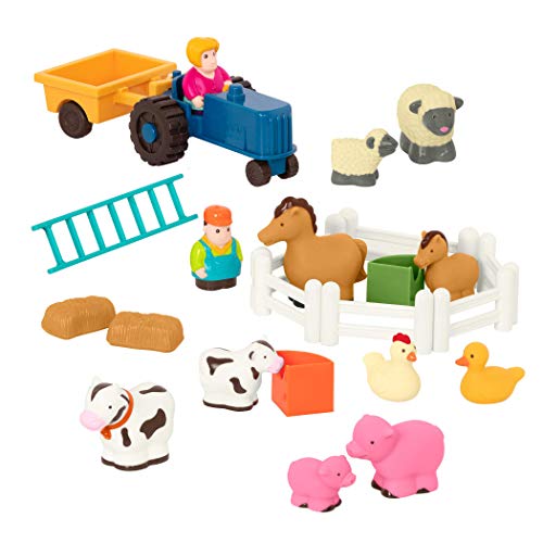 Battat – Farm Animal Play Set – 25 Animals, Fences... - Sports & Fitness Amazon Royaume-Uni à 14.95€