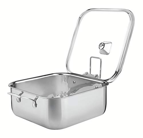 Faitout Carré 26x26cm 7,3L Inox Triply. - Auto & Moto Amazon France à 157.99€