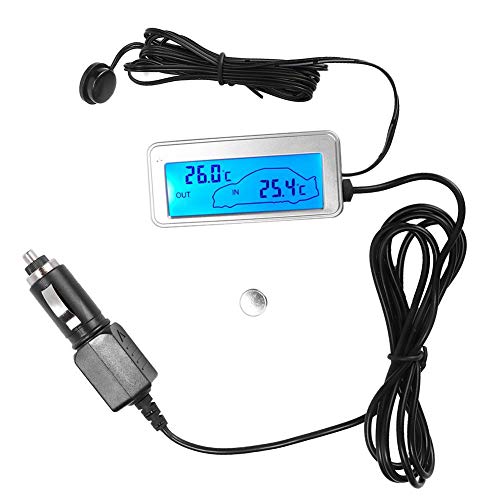 Auto Digital , 12V LCD Display, Innen- und Außentemperaturme... - Auto & Moto Amazon Allemagne à 4.21€