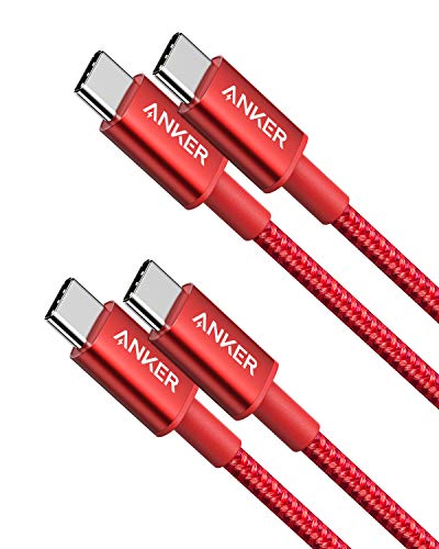 Anker USB C Cable, 2 Pack New Nylon USB C to USB C Cable... en promo sur Amazon
