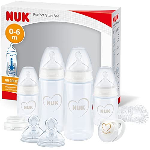 NUK Perfect Start First Choice+ set de biberons | 0-6 mois... - Bébé & Puériculture en promo à 29.90€