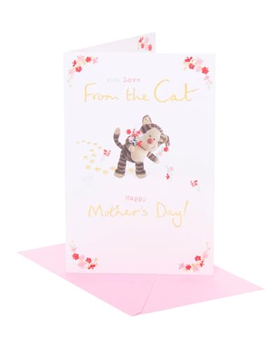 Muttertagskarte von der Katze – Happy Mother's Day Karte... - Animalerie Amazon Allemagne à 5.38€