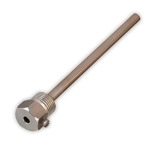 Tauchhülse Edelstahl V4A, G 1/2 Zoll, Einbaulänge 200mm für... - Amazon Allemagne à 13.49€