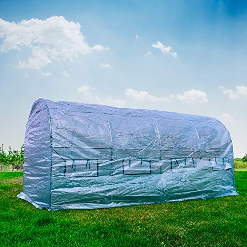 PNI Gartengrundstück SG500 Größe 457 * 210 * 210 cm, solide... - Sports & Fitness Amazon Allemagne à 85.76€