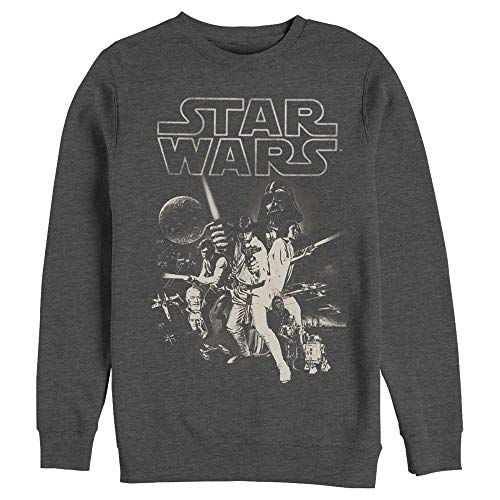 Star Wars 0 Maglia di Tuta, Char Htr, XXXL Uomo - Bon plan à 29.96€