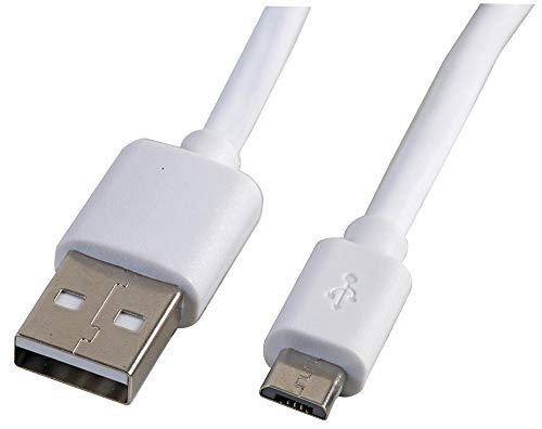 Pro Signal PSG91571 Micro USB Cable, 5 m, White - High-Tech & Électronique Amazon Royaume-Uni à 3.97€