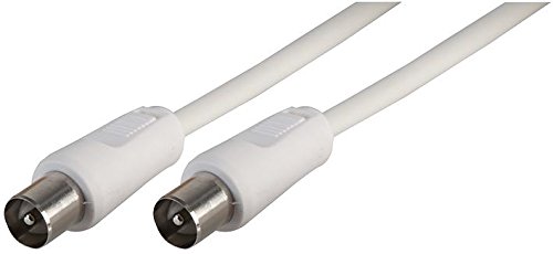 PRO SIGNAL JR9009/1M WHITE-ROHS TV Aerial Lead, Coax Plug... - High-Tech & Électronique Amazon Royaume-Uni à 1.95€
