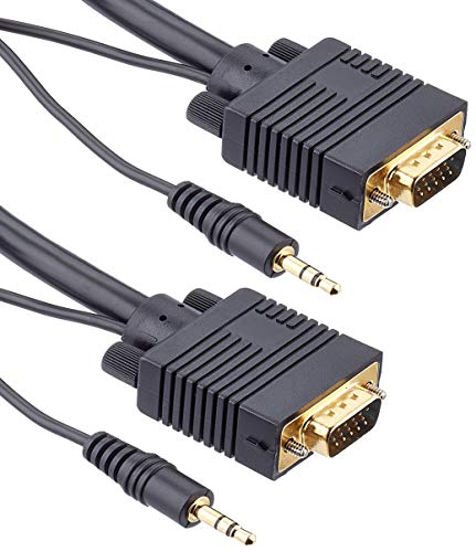 Pro Signal VGA & 3.5mm Stereo Jack Male to Male Lead, 1m –... - High-Tech & Électronique Amazon Royaume-Uni à 4.82€
