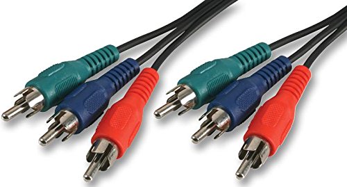 PRO SIGNAL 3x RGB Phono (RCA) Male to Male Lead, 2m Black –... - Bon plan à 2.17€