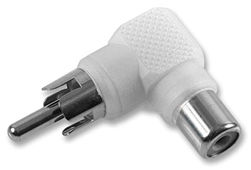 PRO SIGNAL Phono Adaptor, 90 Degree, White – Nickel Plated... - High-Tech & Électronique Amazon Royaume-Uni à 1.10€