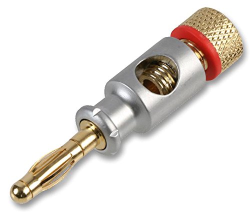PRO SIGNAL PSG03601 4mm Plug, Chrome/Gold, Red - Home & Kitchen Amazon UK à 2.63€