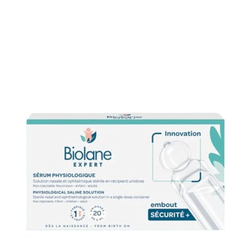Sérums physiologiques bébé 20 x 5ml - Biolane en promo à 2,58€ (-73%) sur Amazon FR