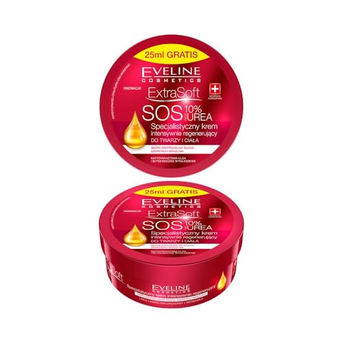 Eveline Cosmetics Extra Soft SOS 10% Urea Crema Rigenerante... - Beauty & Fragrances Amazon Italy à 5.30€