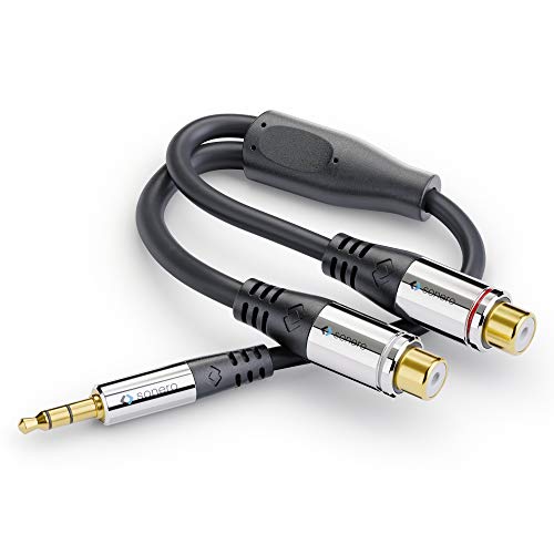 conecto Sonero® Premium Audio Adapter, 0.20 m, 3.5 mm Jack... - High-Tech & Électronique Amazon Royaume-Uni à 3.75€