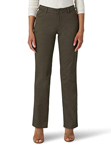 Lee Pantalón de Pierna Recta sin Arrugas para Mujer, Oliva... - Maison & Cuisine Amazon Espagne à 15.96€