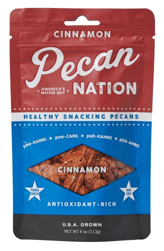 Pecan Nation Mitades de nueces tostadas con sabor a canela... - Jouets & Jeux Amazon Espagne à 13.99€