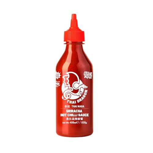 Thai Dragon Sriracha Hot Chilli Sauce 455ml - Épicerie Amazon Royaume-Uni à 2.00€