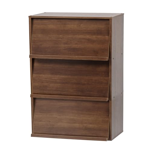 Iris Ohyama, Möbel, Bücherregal, Aufbewahrungsregal, 3... - Home & Kitchen Amazon Germany à 39.14€