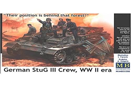 Masterbox 1:35 - German StuG III Crew (Derrière la forêt!) - Jouets & Jeux Amazon France à 11.99€