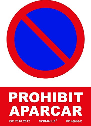 Normaluz RD40040-C - Senyals Prohibit Aparcar PVC Glasspack... - High-Tech & Électronique Amazon Espagne à 2.29€