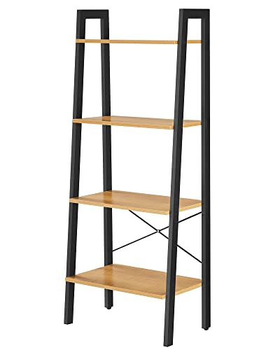 VASAGLE LLS044B05 Étagère échelle à 4 niveaux pour salon... - Bricolage & Outils en promo à 33.99€