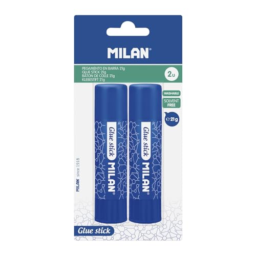 Blíster 2 barras de pegamento 21gr - Fournitures Bureau en promo à 2.63€