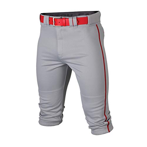 Easton Rival+ Pantaloni da Baseball, Grigio/Rosso, S Uomo - Sports & Fitness Amazon Italie à 11.30€
