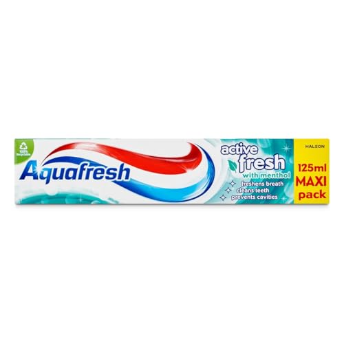 Aquafresh Toothpaste Active Fresh 125ml - Beauty & Fragrances Amazon Spain à 1.75€