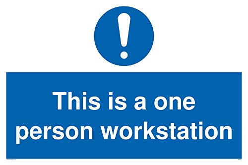 Esta es una estación de trabajo para una persona - Fournitures Bureau Amazon Espagne à 22.08€