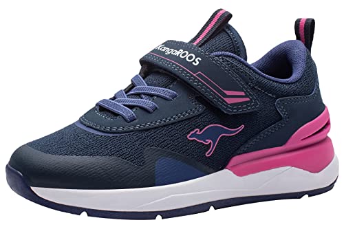 KangaROOS KD-Gym Ev Basket, Bleu Marine foncé Fandango Rose... - Sports & Fitness Amazon France à 24.28€