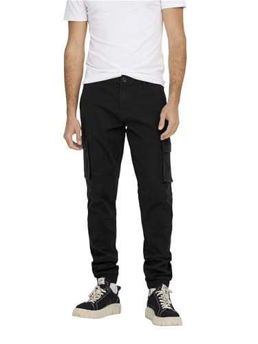 Only & Sons Pantalon Cargo ONSCAM Tapered Fit Pantalon... - Maison & Cuisine en promo à 17.33€