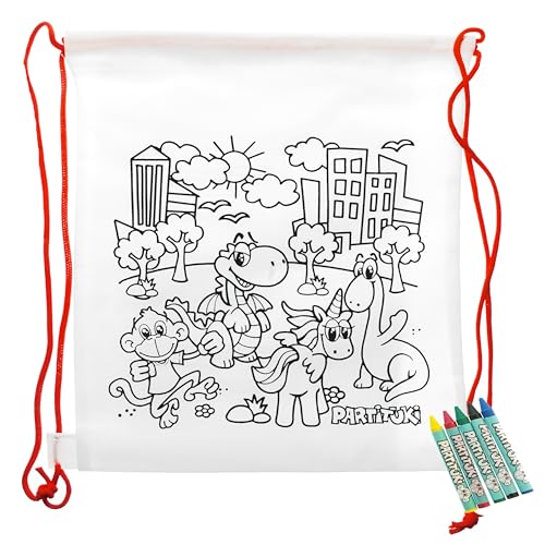 Partituki 40 Zaini da Colorare e 40 Set di 5 Pastelli a... - Jouets & Jeux Amazon Italie à 10.99€