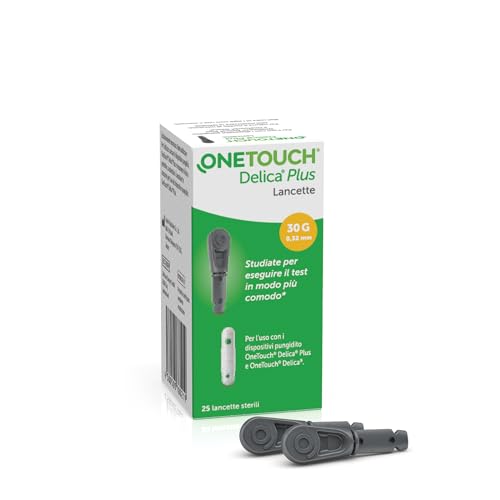 OneTouch® Delica® Plus lancette sterili per test glicemico... - High-Tech & Électronique Amazon Italie à 2.50€