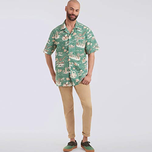 Simplicity SS9157BB Schnittmuster S9157 Herrenhemden mit... - Maison & Cuisine Amazon Allemagne à 15.66€