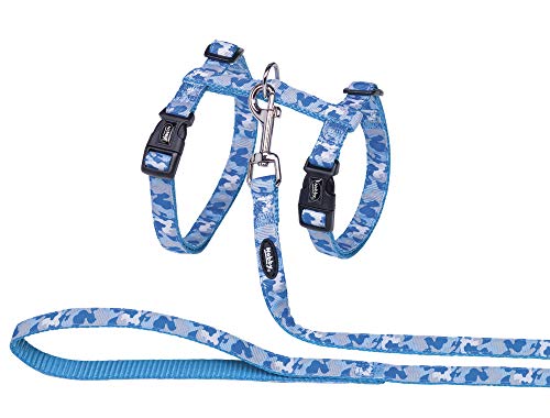 Nobby Katzengarnitur XL Camouflage hellblau - Animalerie Amazon Allemagne à 8.50€