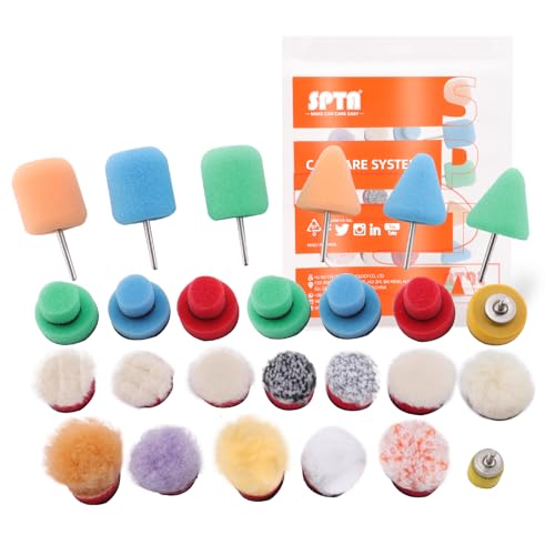 SPTA 16PCS Mini Cuscinetti Per Lucidare a Forma Di Cono In... - High-Tech & Électronique en promo à 14.99€