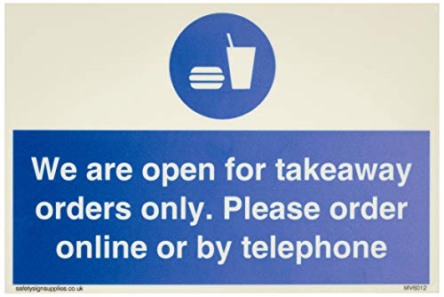 Wir sind nur für Takeaway-Bestellungen offen. Bitte online... - Livres & eBooks en promo à 5.82€